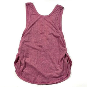 Lululemon Victory Lap Tank Top Heathered Moss Rose